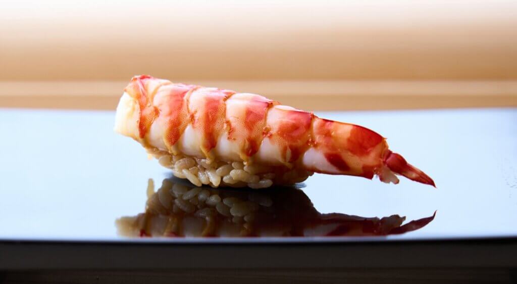 nigiri sushi shrimp